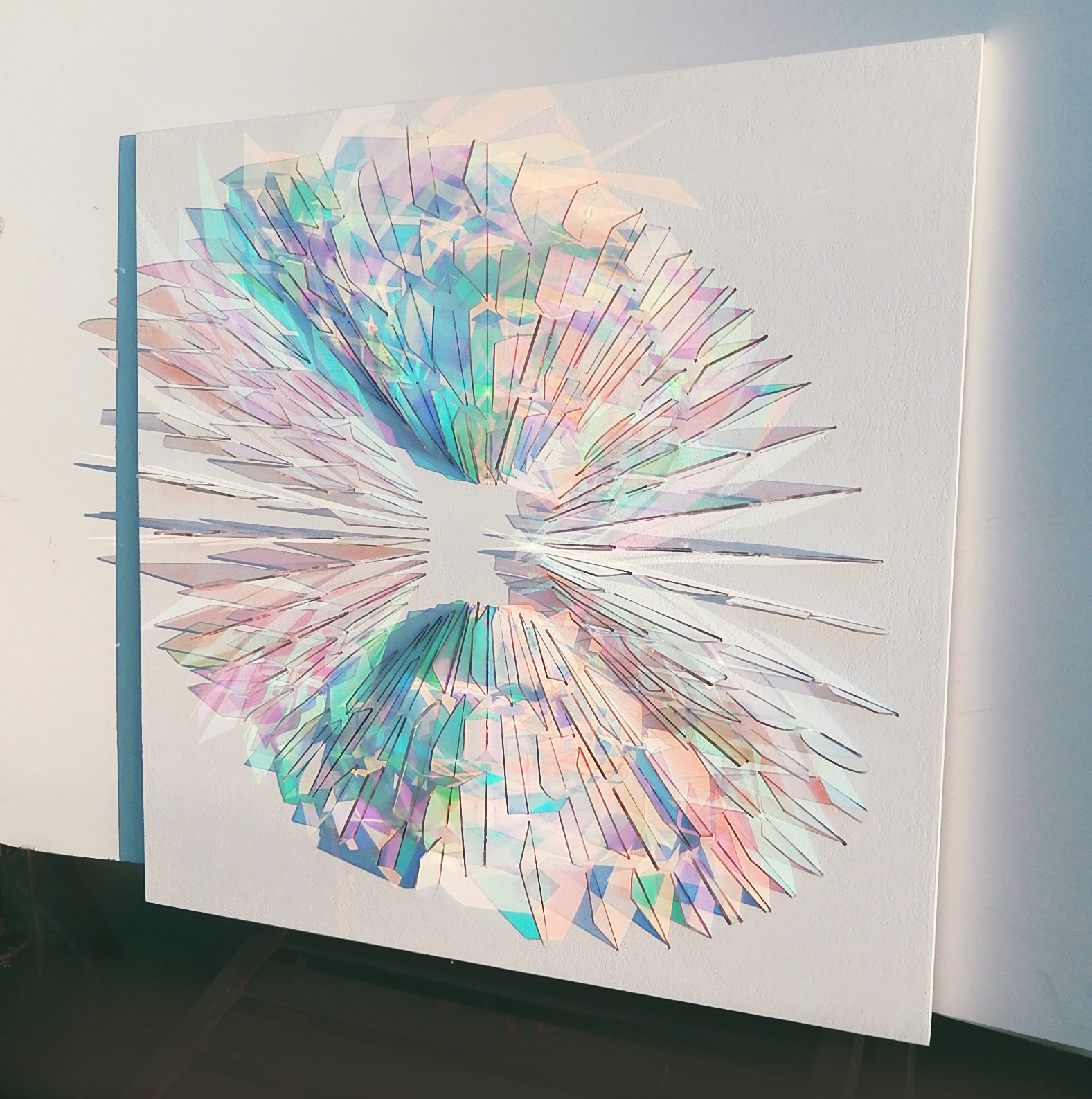 Oblique radiant Star no1